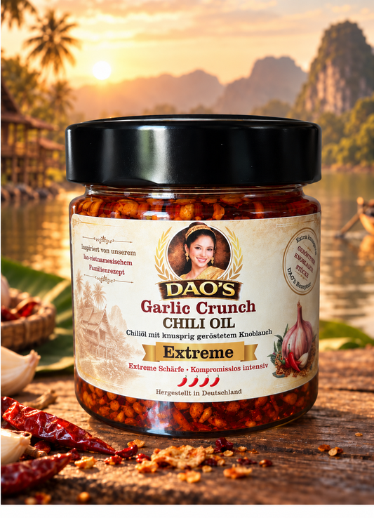 Dao's Garlic Crunch Chili Oil - Extreme (160 g)