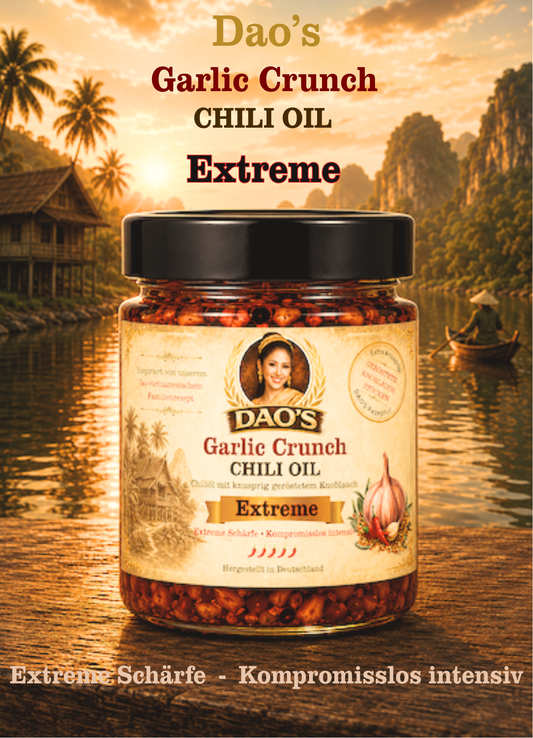 Dao's Garlic Crunch Chili Oil - Extreme