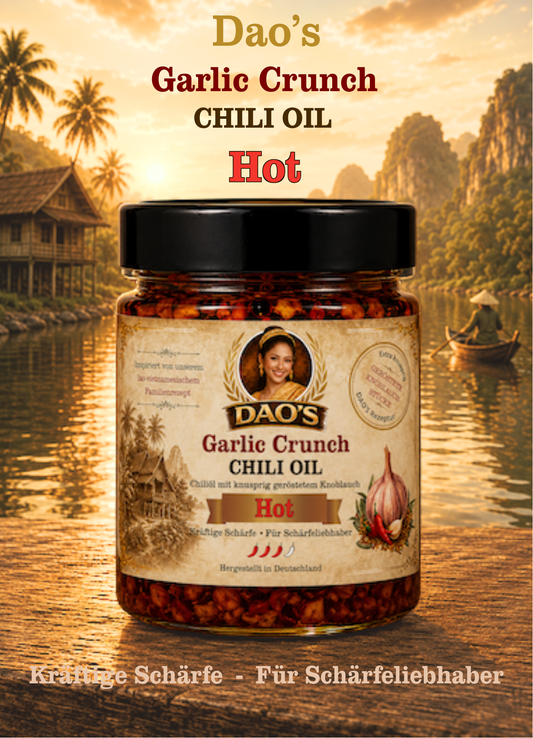 Dao's Garlic Crunch Chili Oil - Hot